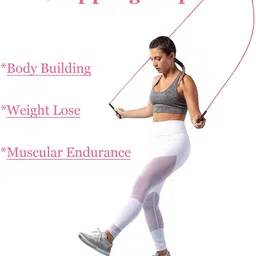 cardiorama Pushup Board & Skipping Rope for Cardio,Training,Fitness & Exercise Equipment Fitness Accessory Kit Kit image 5