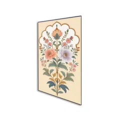 nestroots Floral Canvas Art Collection Set of 4 Printed Wall Painting Black Frame image 5