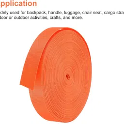 iCONY Nylon Webbing Strap, 10 Meters, 2 inch Width, 0.7 mm Thickness Strap image 3