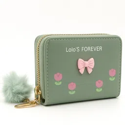 valerie Women Casual Green Artificial Leather RFID Card Holder-picture-33