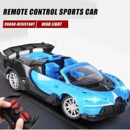 indusbay Rechargeable RC Remote control Open Hood Super Car Model with Working Headlight image 2