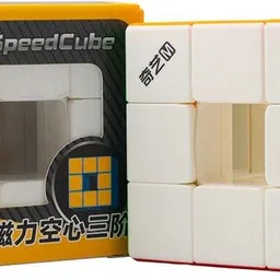 cuberkart QiYi Racing Void Cube Magnetic 3x3 Speed Puzzle Hollow Design Smooth Turning-picture-10
