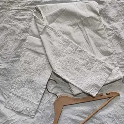 adab chikan handicraft Embroidered Lycra Women Harem Pants-picture-26