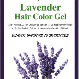 prinex Professional 1000ML LAVENDER Hair Gel Color Ammonia Free (10 Minutes) , Natural Black image 2