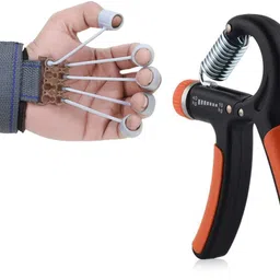 fitnesstricks Hand Gripper for Best Hand Exerciser Grip With Finger Exerciser (Pack Of 2) Fitness Accessory Kit Kit-picture-11