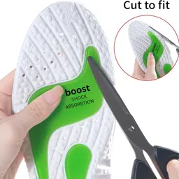 the sole care Orthotic Gel Shoe Insoles For Men & Women PU Foam Arch Sports, Orthotic Shoe Insole image 4
