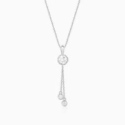 giva 925 Silver Elegance On The Rise Necklace|Lifetime Plating|6 Month Warranty Zircon Rhodium Plated Sterling Silver Necklace-picture-22