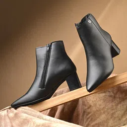el paso Trendy Ankle Pointed Shape Boots |Outdoor Casual & Travel Comfort Wear Boots For Women-picture-29