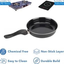 my store Ultimate Kitchen Non-Stick Cookwares - Fry Pan - Fry Pan 21.5 cm diameter 1.7 L capacity image 2