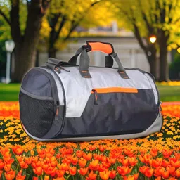 shivra 25 L Gym Duffel Bag - Sports Gym Bag Travel Duffel Bag(S-17*1 1) - Orange-picture-47