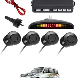 zplus Universal 4 Black Reverse Parking Sensor With LED Display For Cars-121 Safety of Passengers/Car One Alarm Kit-1960 Parking Sensor-picture-18