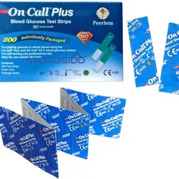 On Call Plus Individual Foil 50 Glucometer Strips-image-34