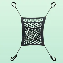 elthmora 3-Layer Car Mesh Organizer, Seat Back Net Bag, Automotive Seat Back Organizers, Car Multi Pocket-picture-40