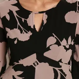 muskan fab Women Fit and Flare Green Midi/Calf Length Dress image 4