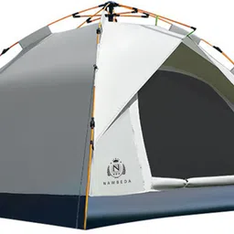 Amazing Comfortable Automatic Gobble 3-4 Person Waterproof Tent - For Camping, hiking, Picnic, Camp, Trekking, 190T Polyster Material Use for this tent-image-46