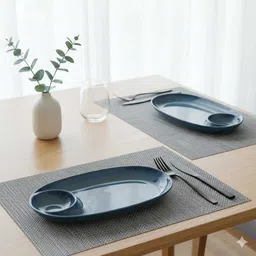 retail mafia Ceramic plate tray dish pack of 2 Dinnerware & Serving Dishes_n33 Quarter Plate-picture-14