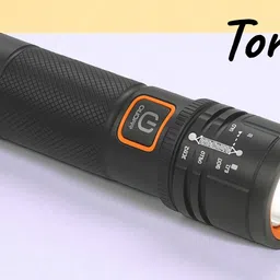nilesawar X524 Heavy Duty LED Torch | Super Bright Outdoor Flashlight Torch image 1