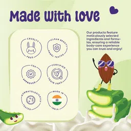 hetakids Hydrating Body Lotion for Kids | 100% Natural, Sulfate & Paraben Free - image 4