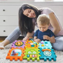 bd store Educational Learning Cube with Music Activity Center Play Square Musical Toys image 2