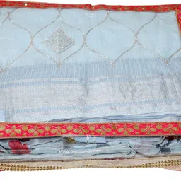 CHAMPARAN Garment Guardians: Your Clothing's New Best Friends Cotton Laundry Bag image 2