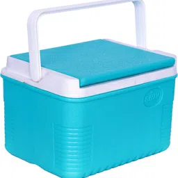 ghansham ice box manufacturers 6 LTR Plastic Ice Box | Polyethylene Puff Insulation Ice Cooler | Ice Chest Ice Cooler Box image 2