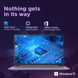 Lenovo IdeaPad Slim 3 Intel Core 5 120U - (16 GB/512 GB SSD/Windows 11 Home) 15IRU9 Thin and Light Laptop image 2