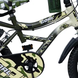 goal BUNNY|| 14 INCH BMX|| WITH BASKET BOTTLE 14 T (inch) BMX Cycle image 2