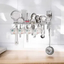 shri krishna traders Utensil Kitchen Rack Steel image 1