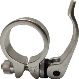 geoman Quick Release Seat Post Bolt Binder Clamp 31.8mm 34.9mm Steal Brake Shoe image 1