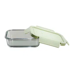 ceradeco Rectangular Glass Lunch Box With 3 Different Size image 3