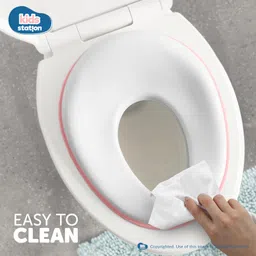 kids station Portable Baby Potty Training Seat & Baby Grooming Kit Combo Pack Potty Box image 2