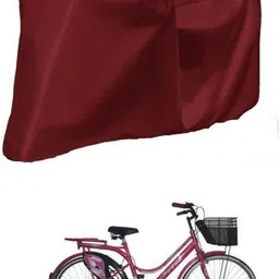 MAROON CYCLE COVER-RF-360 Bicycle Cover Free Size-image-27