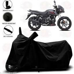motonest Waterproof Two Wheeler Cover for Bajaj image 1