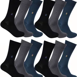 zqyo Men Self Design Mid-Calf/Crew-picture-13