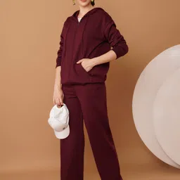 u&f Solid Women Track Suit-picture-23