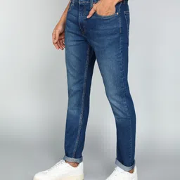 levi's 512 Men Tapered Fit Low Rise Blue Jeans image 3