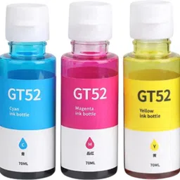 Haline GT52 Refill Ink 70ML Compatible For Ink Tank and Smart Tank Printer Tri-Color Ink Bottle-image-62