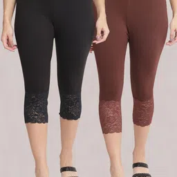 bamboo breeze Women Multicolor Capri-picture-37