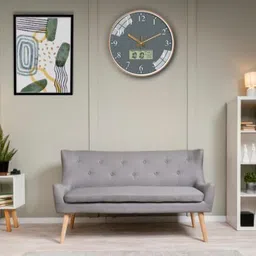 ashandroh Analog-Digital 32 cm X 32 cm Wall Clock image 4