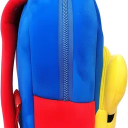 funtoos Small 10 L Backpack Happy Pals Toddler Backpack Tiger Plush Bag for Baby Boys and Girls (2–5 Years) image 4