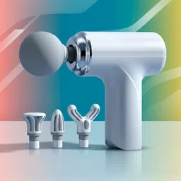 veenova Silicone head, Pain Relief, Deep Tissue Full body gun Massager image 1