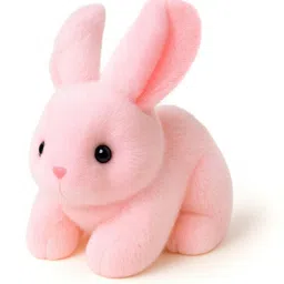 Plush Pink Bunny Rabbit Stuffed Animal, Soft Cuddly Toy - 27 cm - 27 cm-image-14