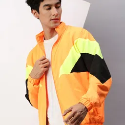 vogati Men Colorblock Casual Jacket image 3