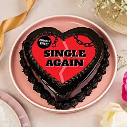 Single Again Truffle Heart Cake 500 g-image-4
