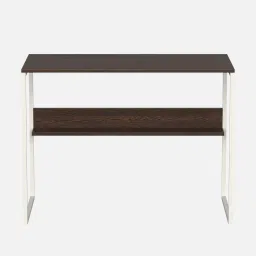 mintwud from pepperfry Koizumi Study Table In Wenge & White Finish image 4