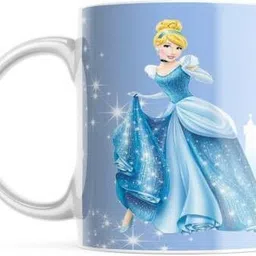 rmc Beautiful Coffee For Office with Dancing Cinderella Cartoon gift for kids Ceramic Coffee Mug-picture-32