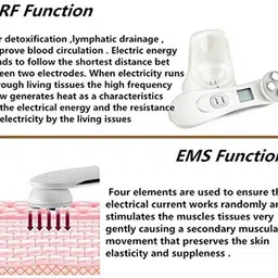 top health 5 in 1 RF EMS Wrinkle Removal Skin Tightening Machine Beauty Instrument Radio Frequency LED Face Mesotherapy Electroporation Massager image 4