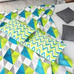 bubby-l-areana 1 TC Polycotton Double 3D Printed Flat Bedsheet image 3