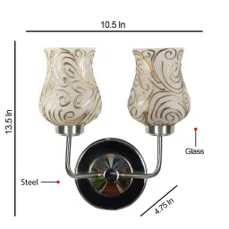 Avogadro Multicolor Steel Wall Sconces by New Era image 5