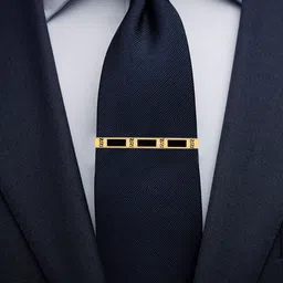 EXOTICA Fashions Brass Cufflink & Tie Pin Set image 5